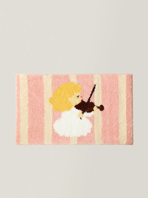 Viola Violin Girl Rug - main