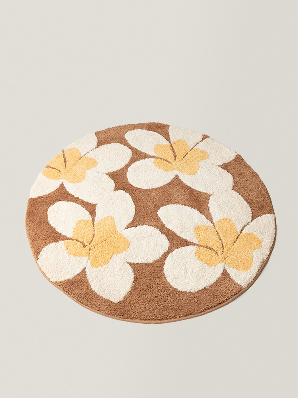 Plumi Plumeria Round Rug - alternate view
