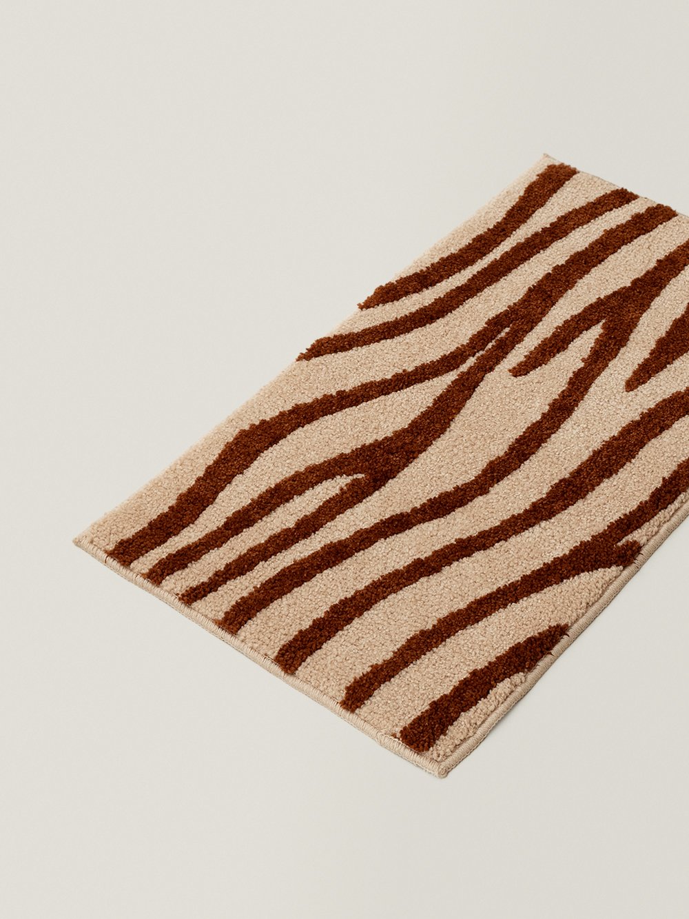 Tora Wild Pattern Plush Rug - alternate view