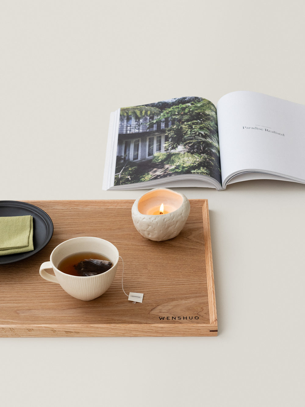 Wooden Square Tray - additional view 5