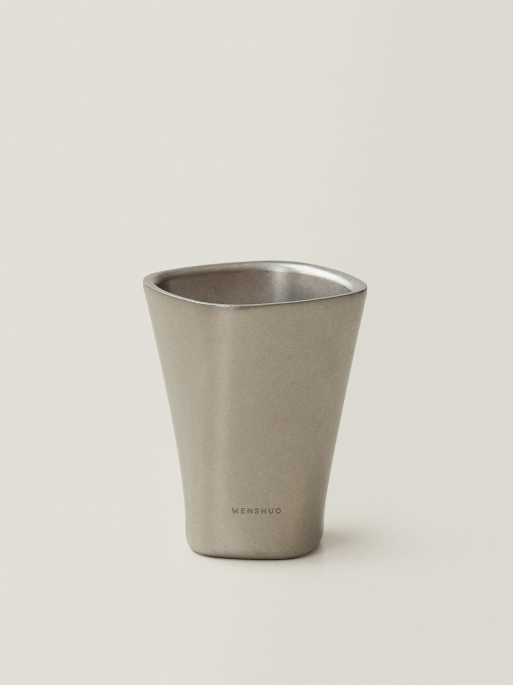 VEYA Square-Rim Double-Wall Grip Cup - WENSHUO HOME