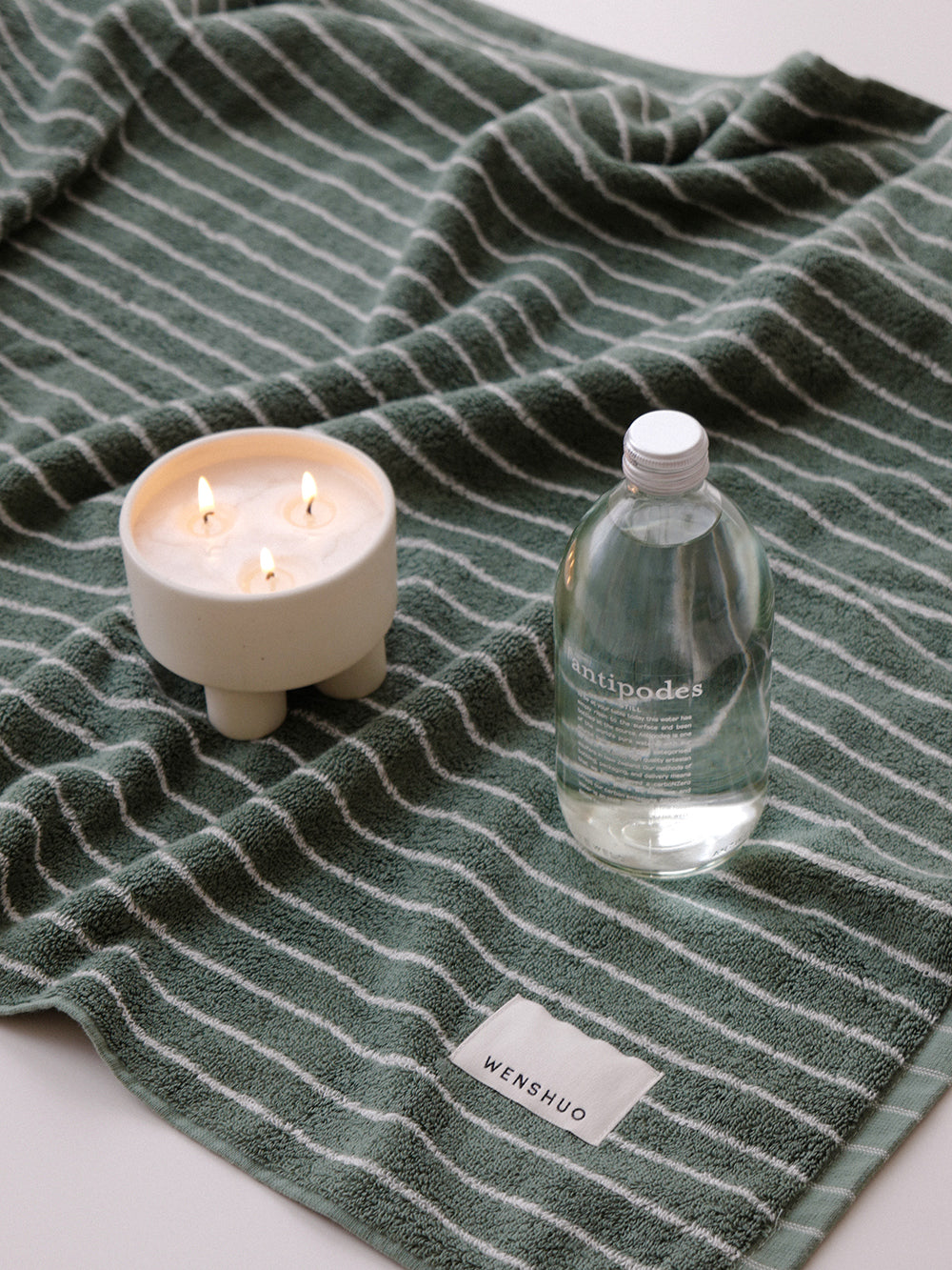 Stripe Colorful Cotton Bath Towel – view 17