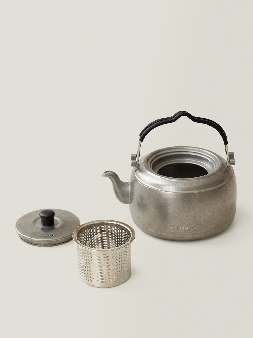 Ironia Stainless Steel Kettle | 750ml with Filter | WENSHUO