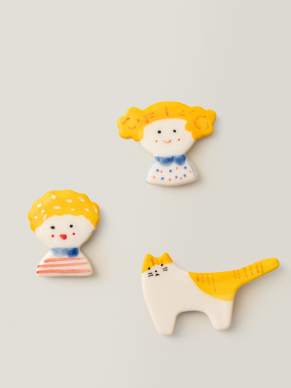 Sunny Ceramic Brooch - WENSHUO HOME