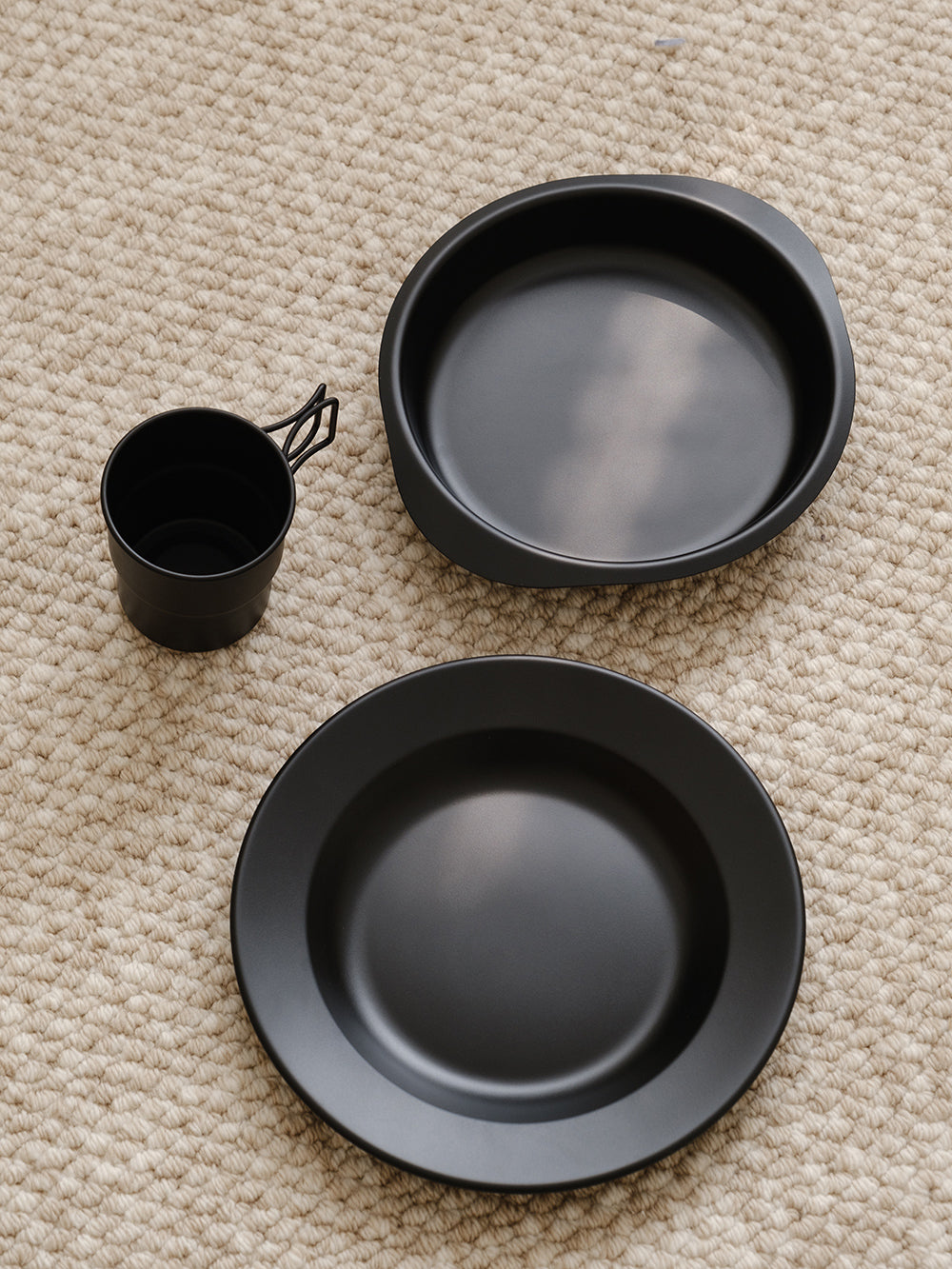 lronia Black Stainless Steel Plate - additional view 5