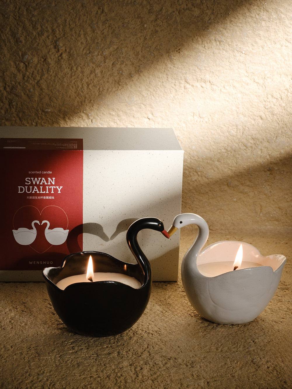 Swan Duality Scented Candle Cup | WENSHUO
