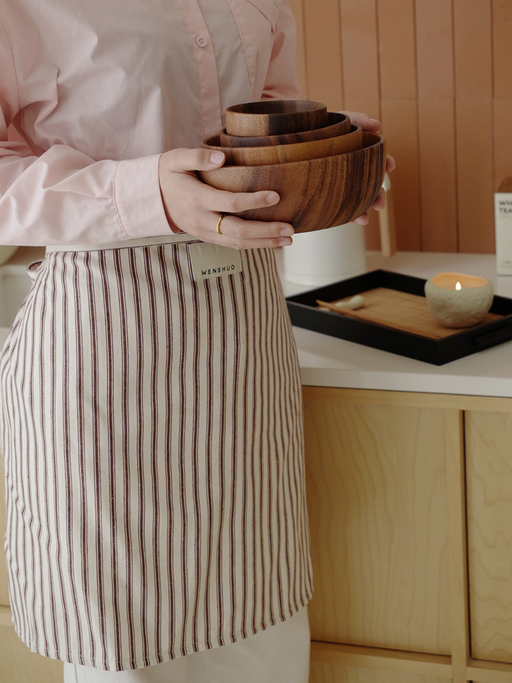 Stripe Apron - additional view 4