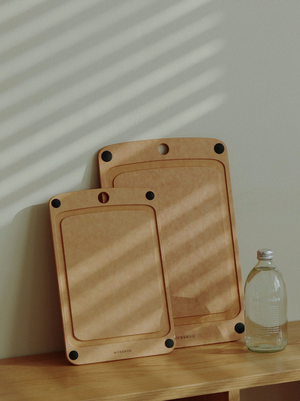 Wood fiber cutting board set Set of 2 - additional view 5