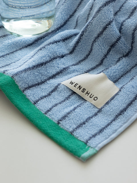 ColorBlock Stripe Face Towel Series