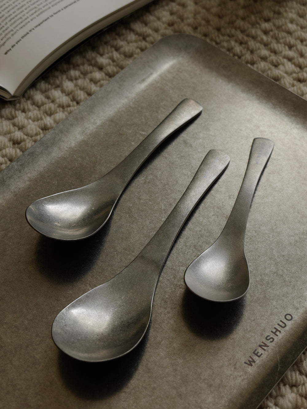 Circa Stainless Steel Round Spoon - additional view 7