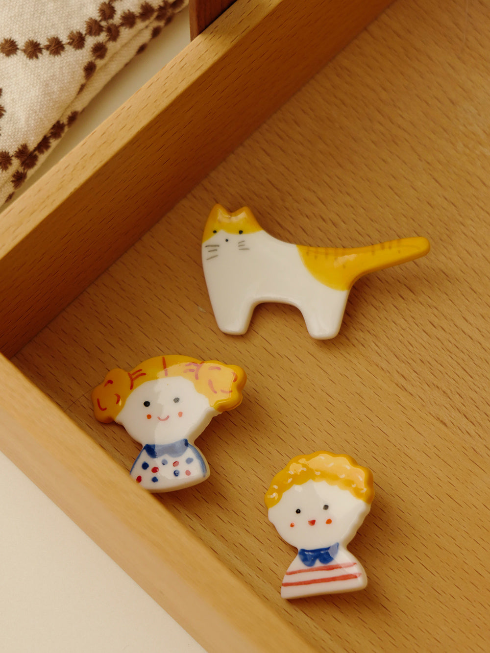 Sunny Ceramic Brooch - additional view 2