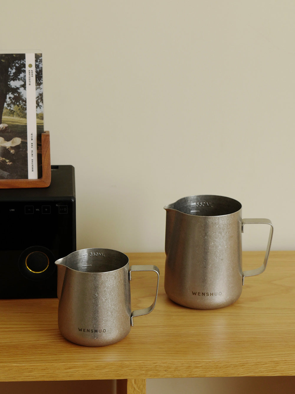 MERO Stainless Steel Milk Frothing Pitcher - additional view 2