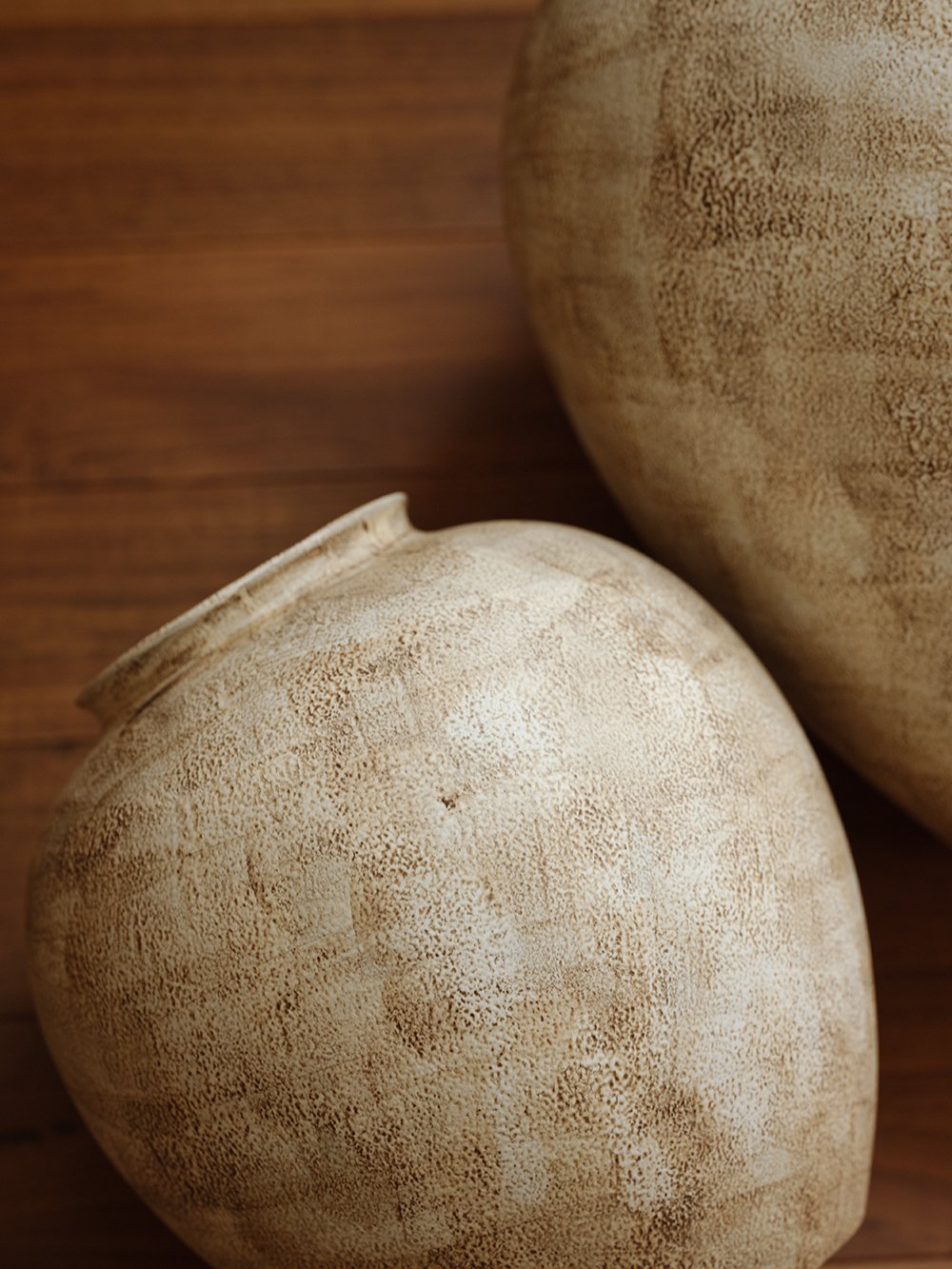 Stone Rounded Ceramic Vase - view 6