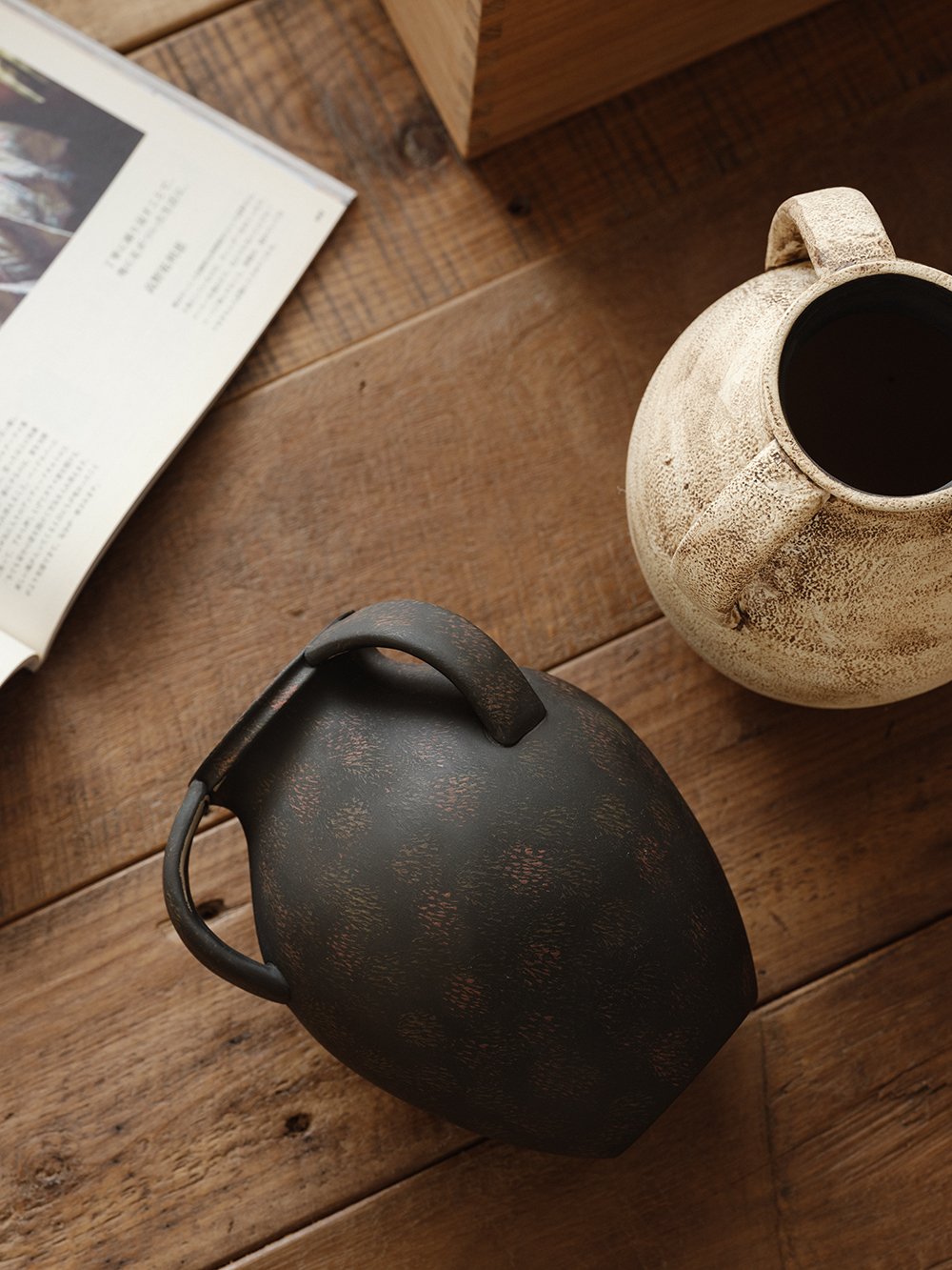 Three-Handle Ceramic Vase - view 5