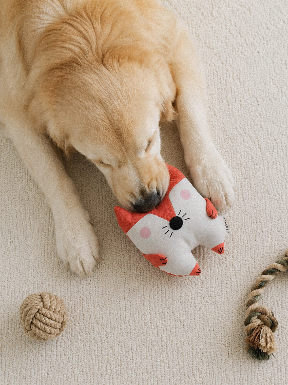 Mori Forest Fox Pet Toy – view 2