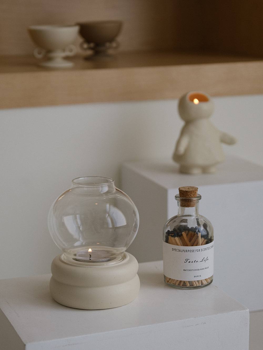 Shimmer Candle Plate - WENSHUO