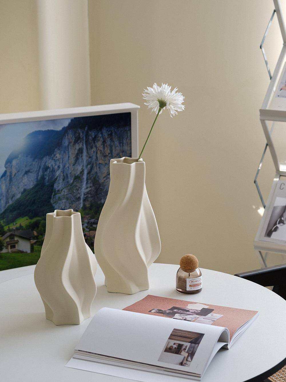 Twist Ceramic Vase - additional view 3