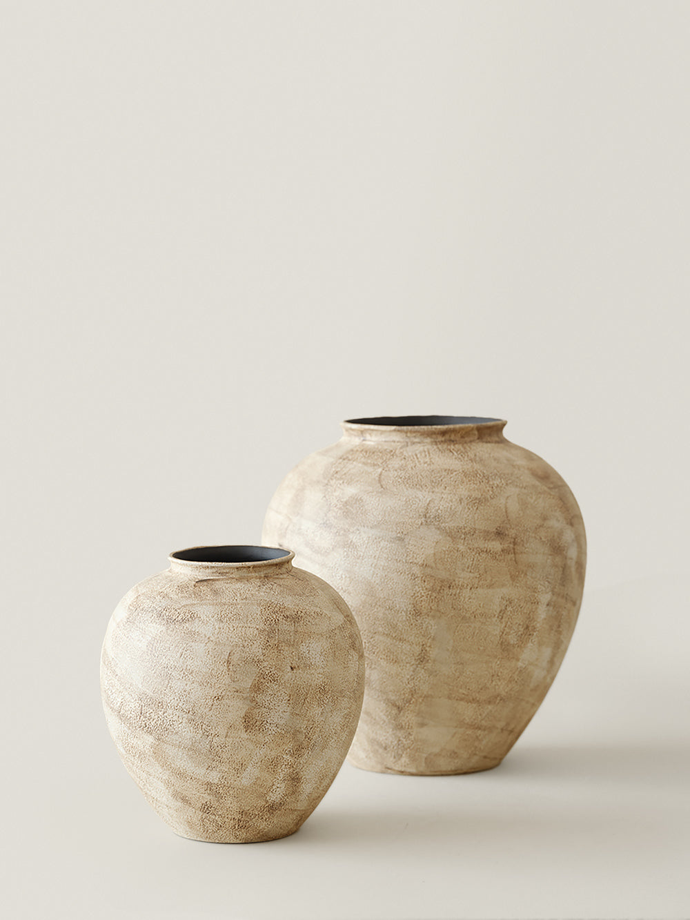 Stone Rounded Ceramic Vase