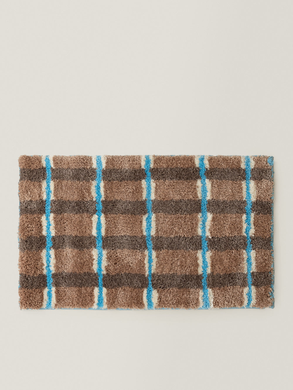 Seasalt Brown checked carpet - additional view 2