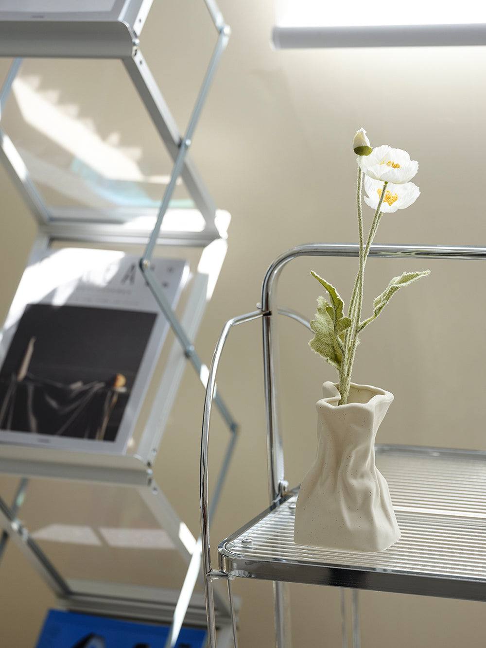 Grab Paper Bag Shape Vase
