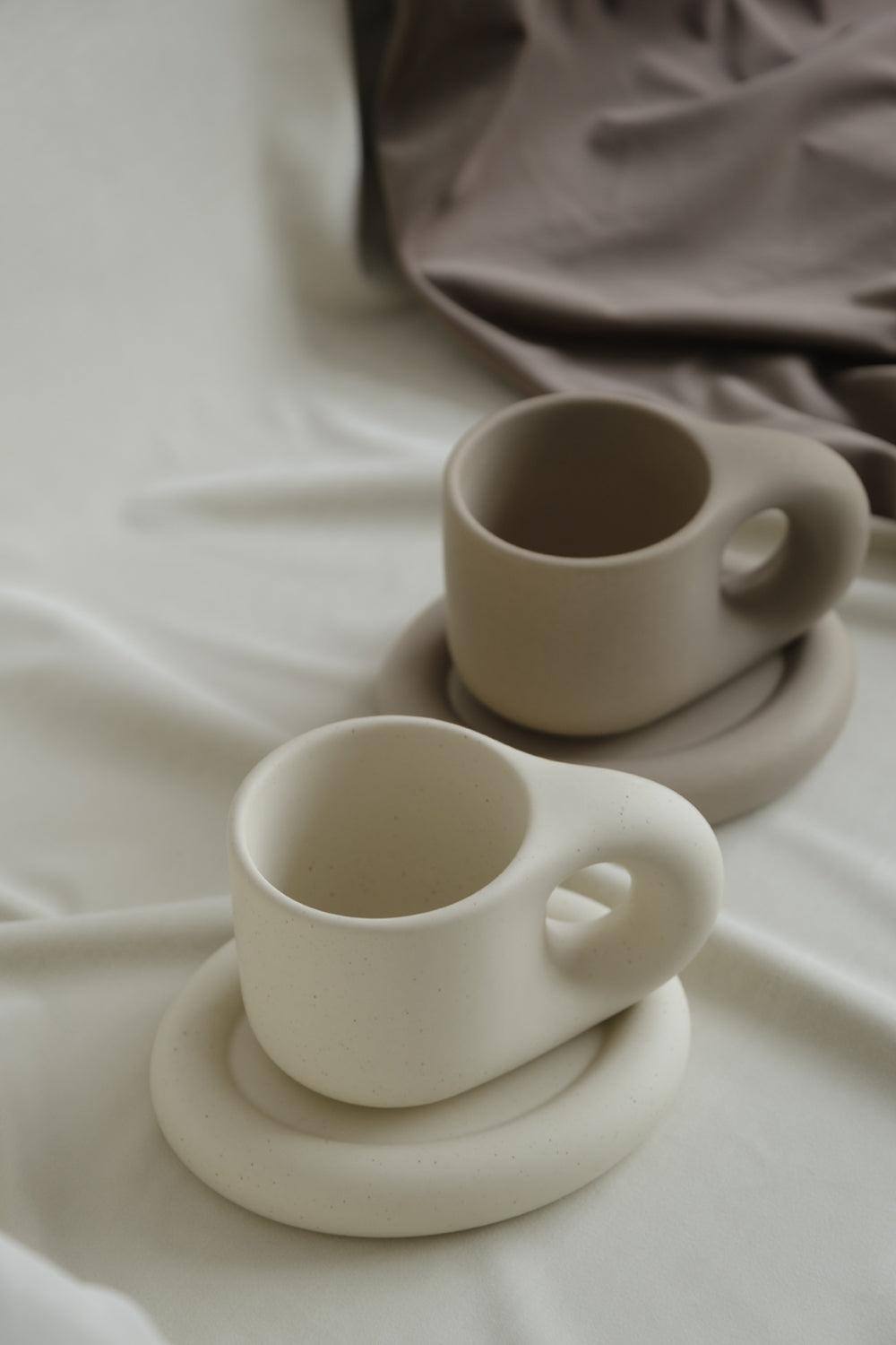 Rounded Ceramic Mug - WENSHUO