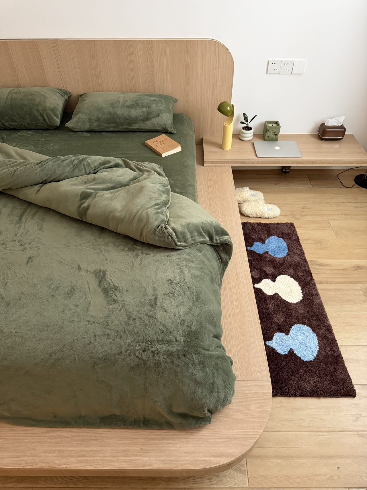 Area Rug for a Low Everyday Surface