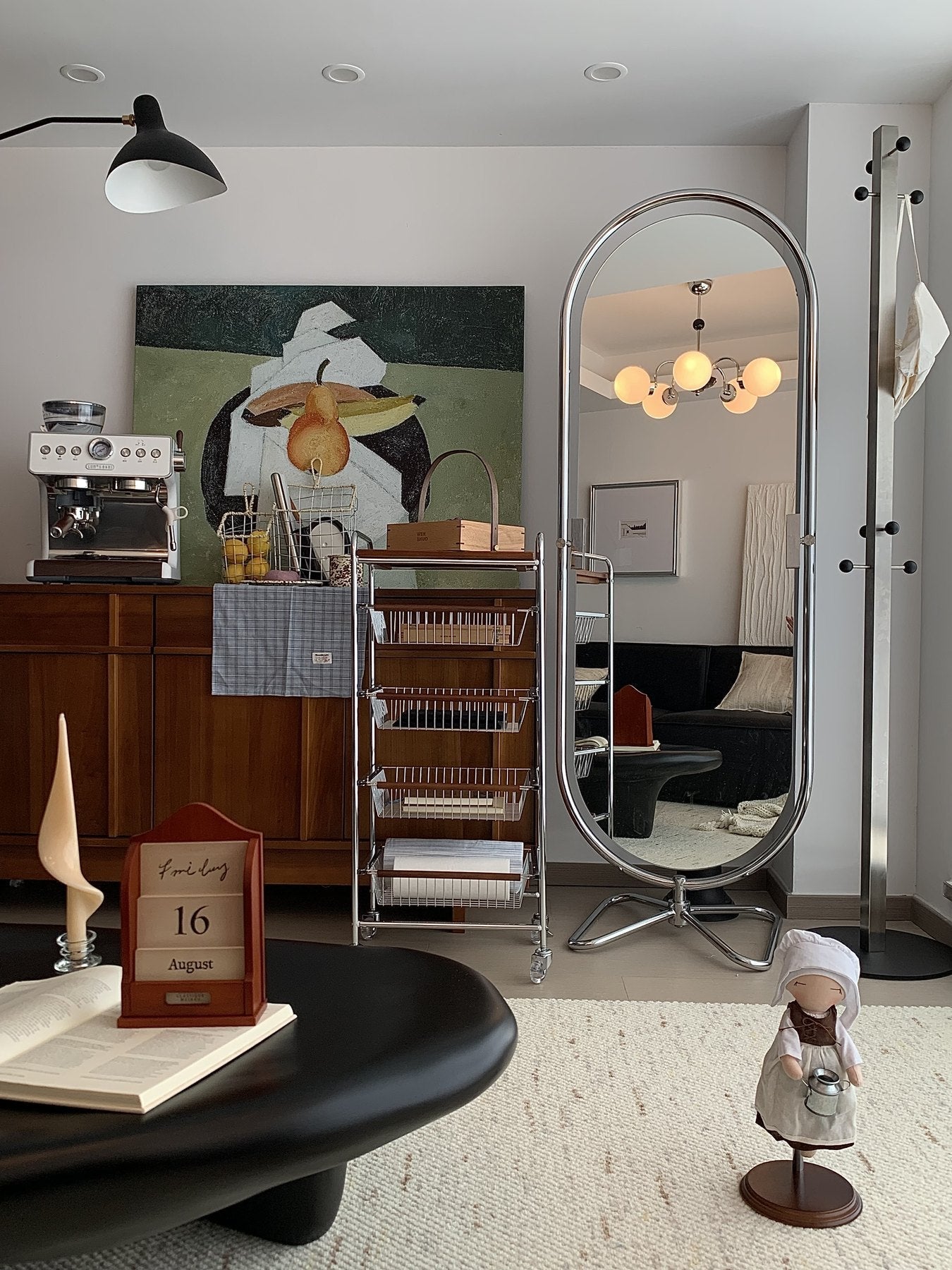 Area Rug in a Small Room Corner