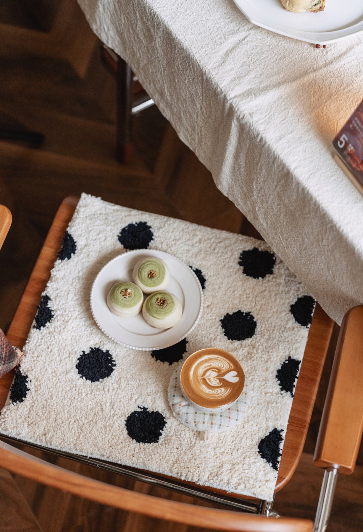 Crème Glaze Pumpkin Tea Set Styling for a Soft Room Corner