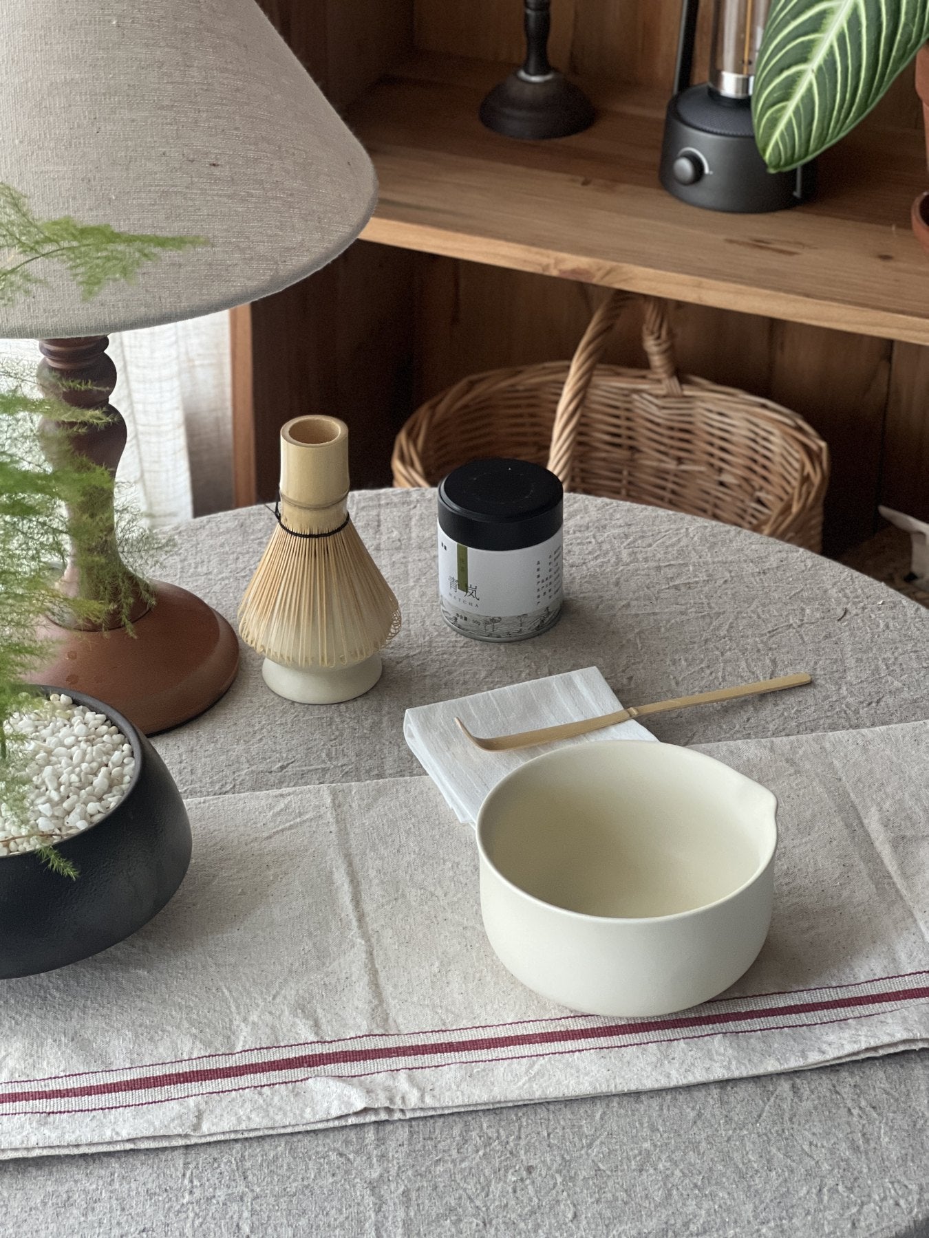Mizu Matcha Bowl Set Styling for a Calm Tea Surface
