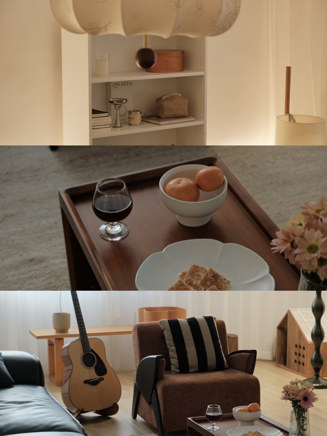 Petal Plate in a Small Room Corner