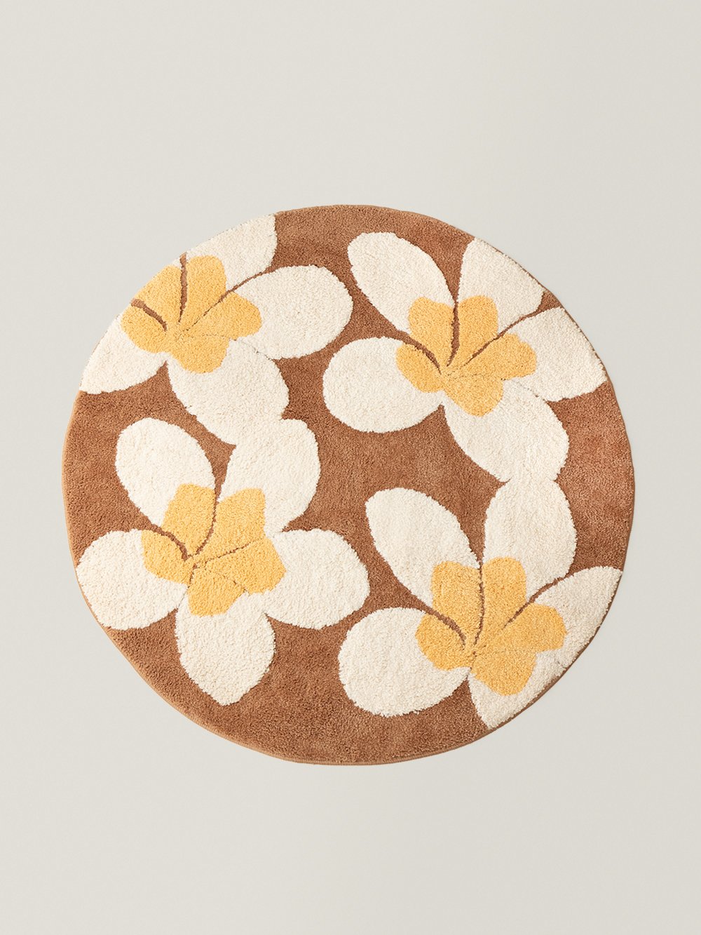 Plumi Plumeria Round Rug - main