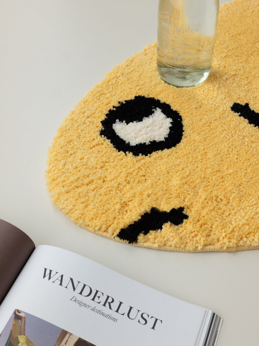 Lomi White-Eyed Fish Surfboard Rug