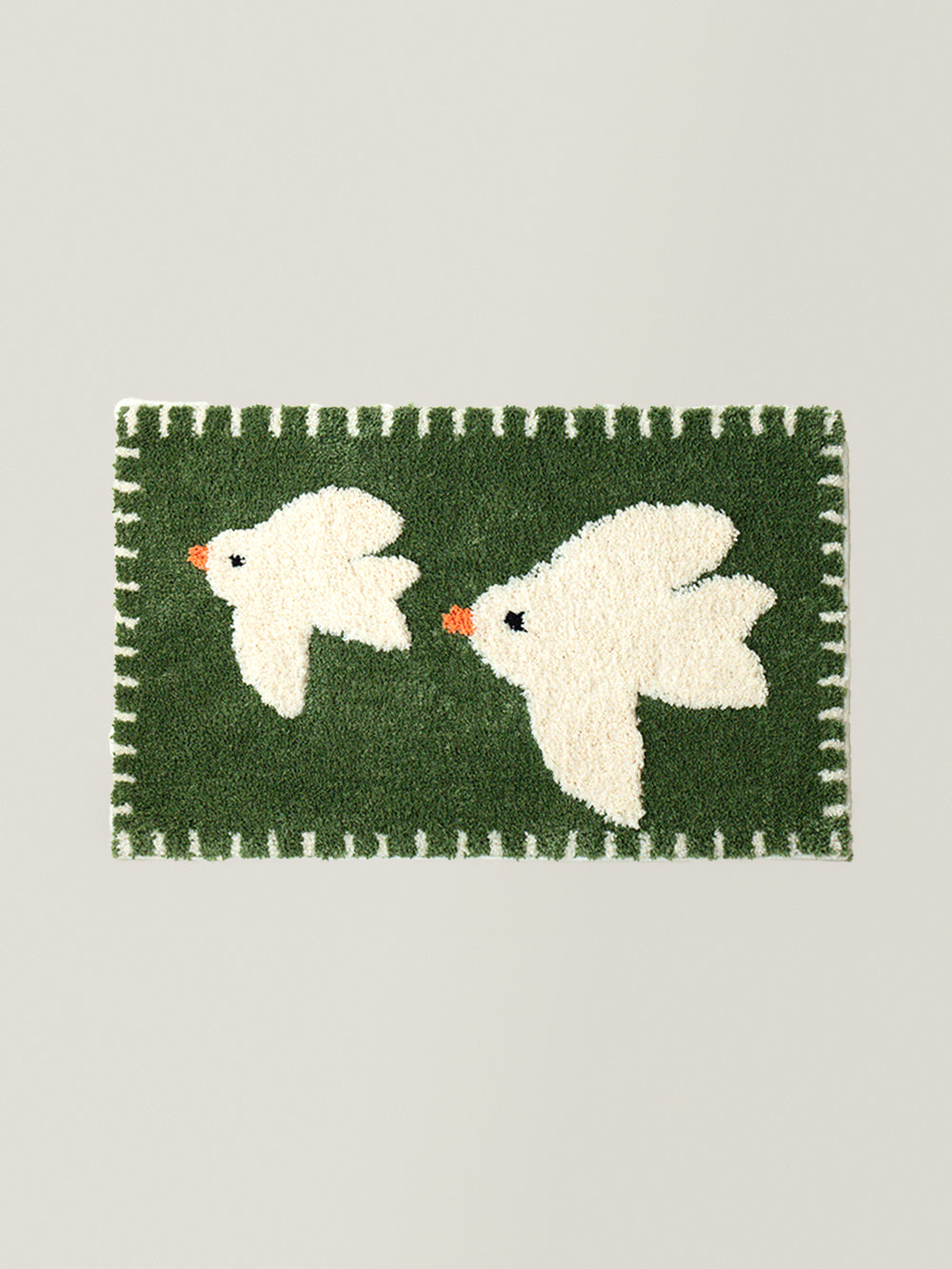 Lomi Seabird Rug (Moss Green)