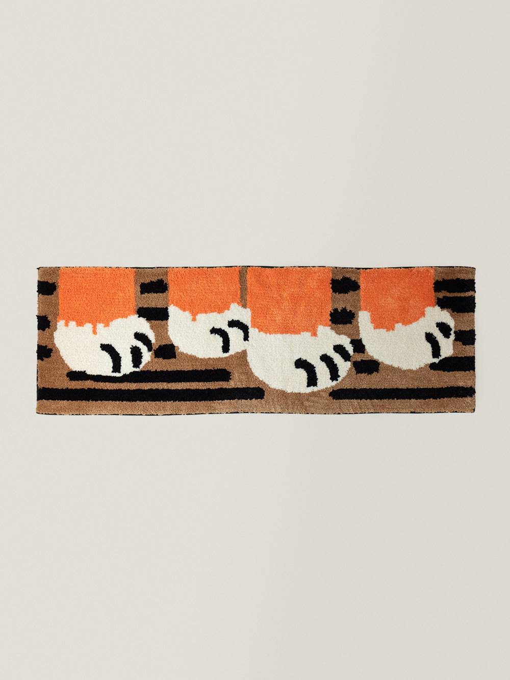 Animal Track Fox Paw Rug