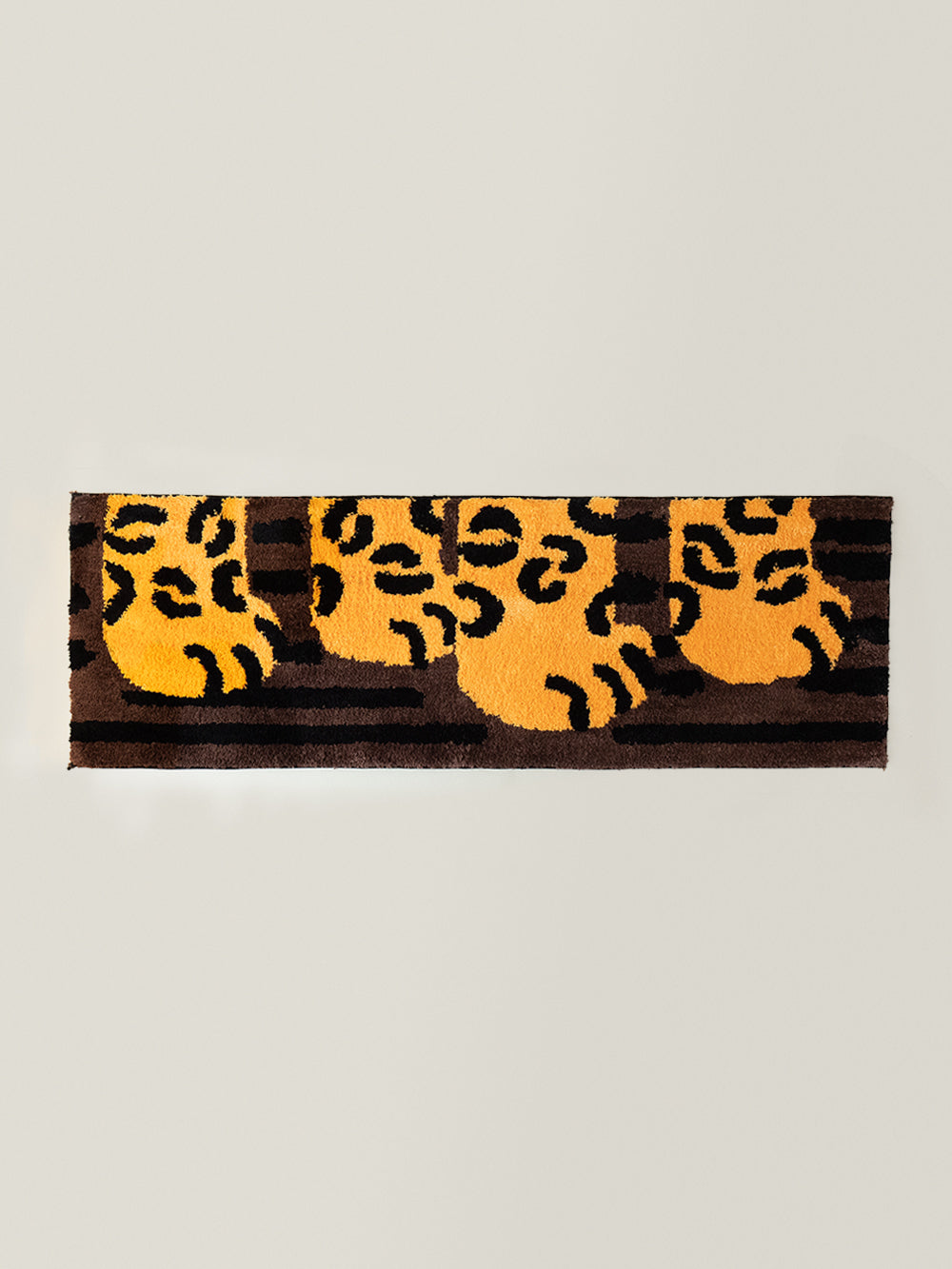 Animal Track Leopard Paw Rug