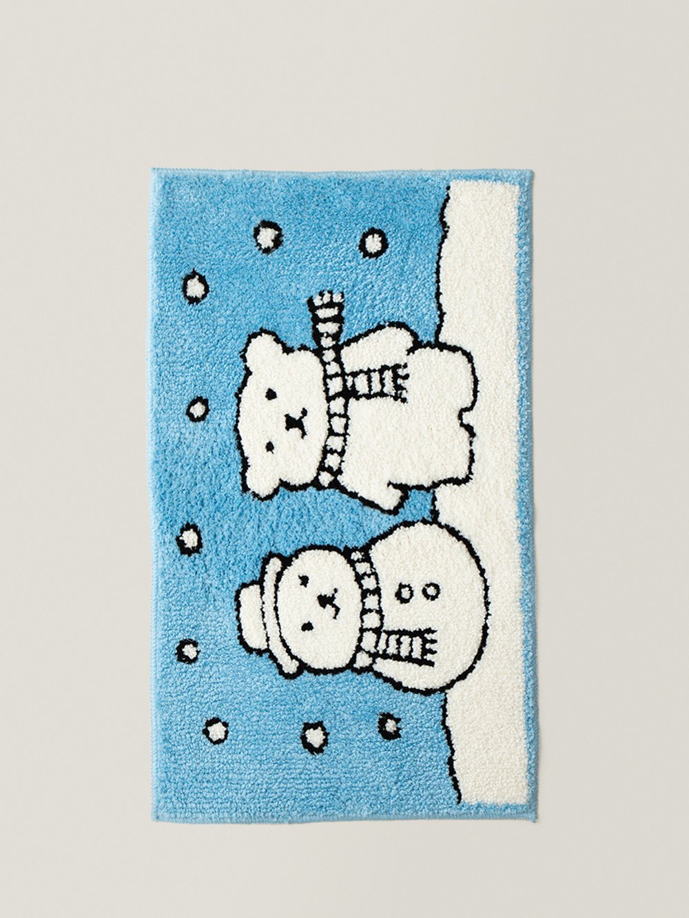 Milo Snow Bear Tufted Rug - alternate view
