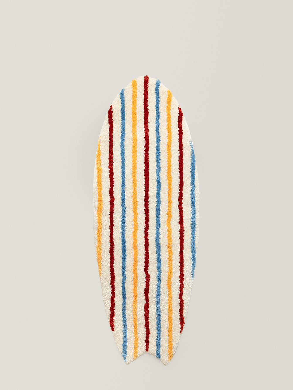 Voidline Surfboard Rug (Red, Yellow & Blue) - alternate view
