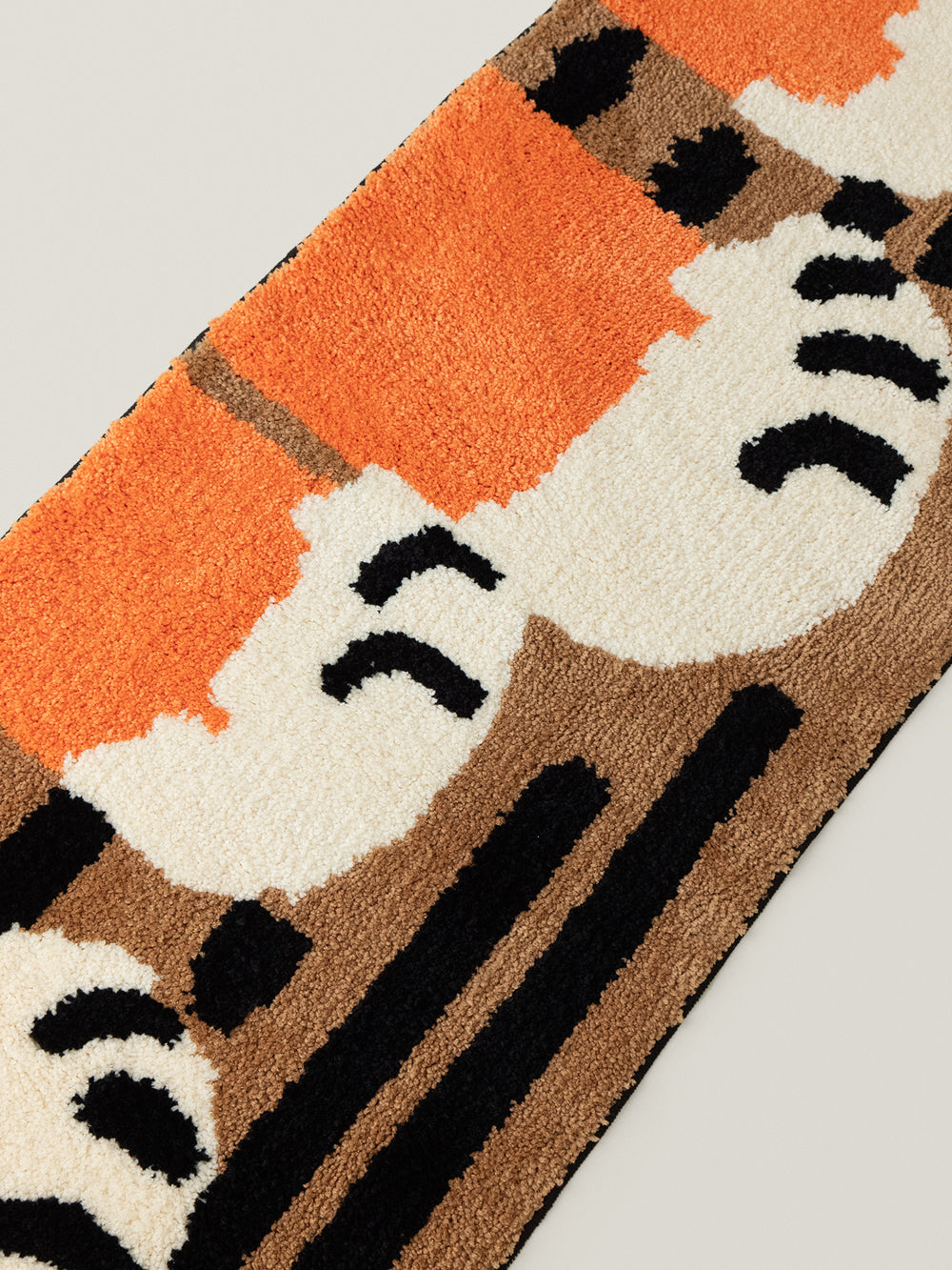 Animal Track Fox Paw Rug