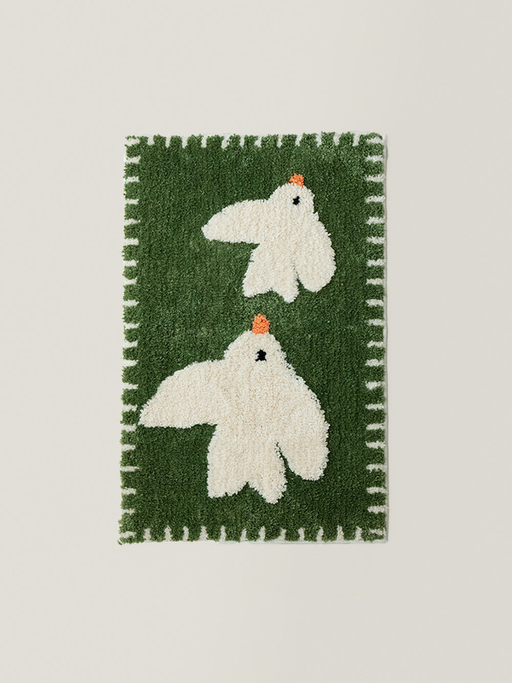 Lomi Seabird Rug (Moss Green)