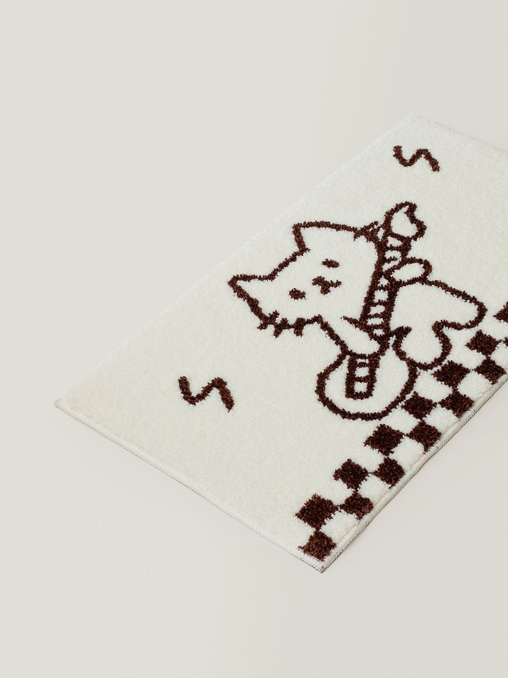 Rocky Cat Rug - alternate view