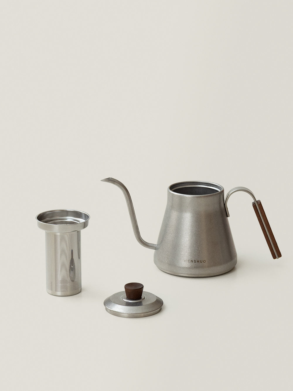 EIRA Conical Gooseneck Pour-Over Kettle – Wood Kettle
