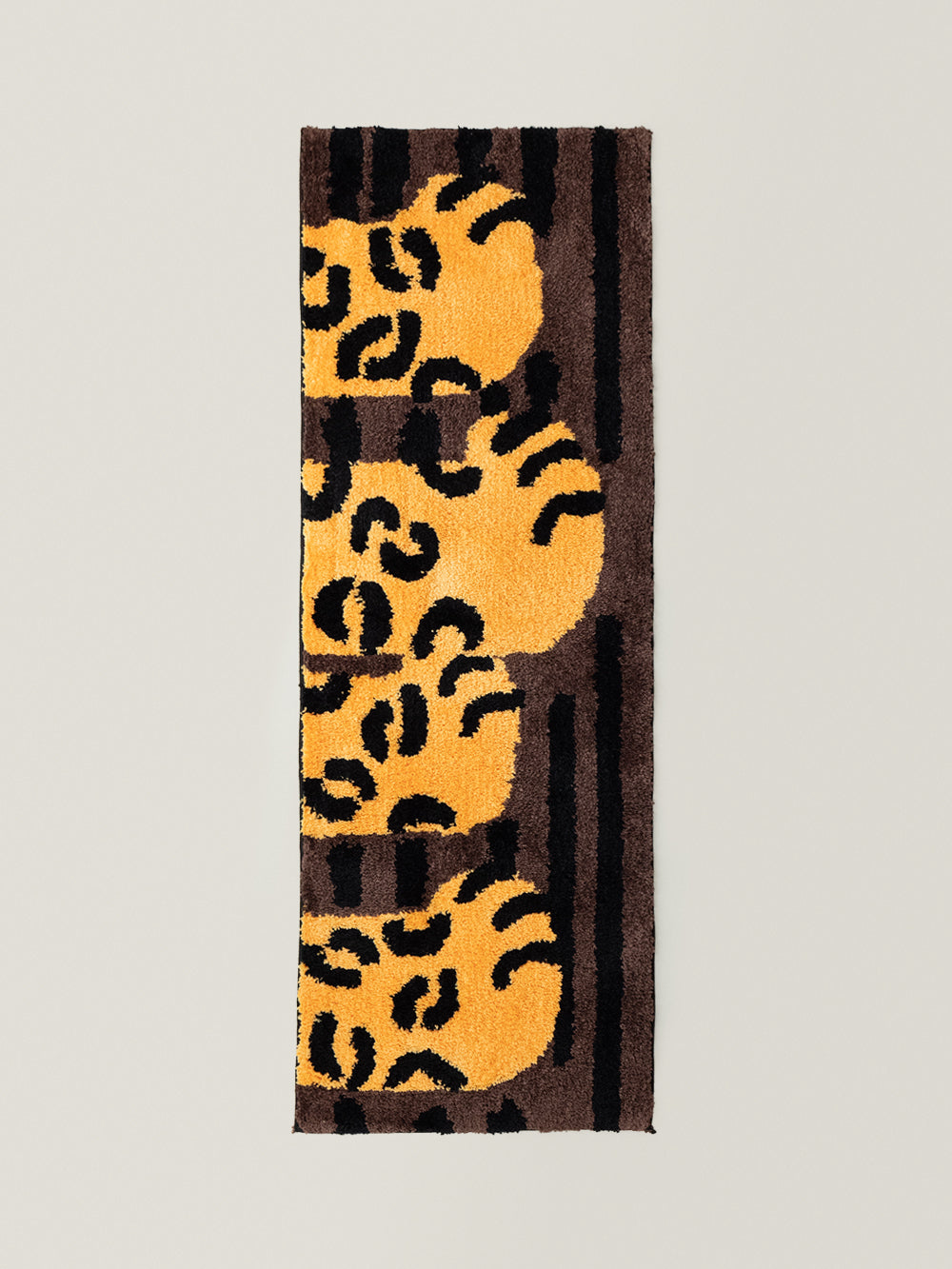 Animal Track Leopard Paw Rug