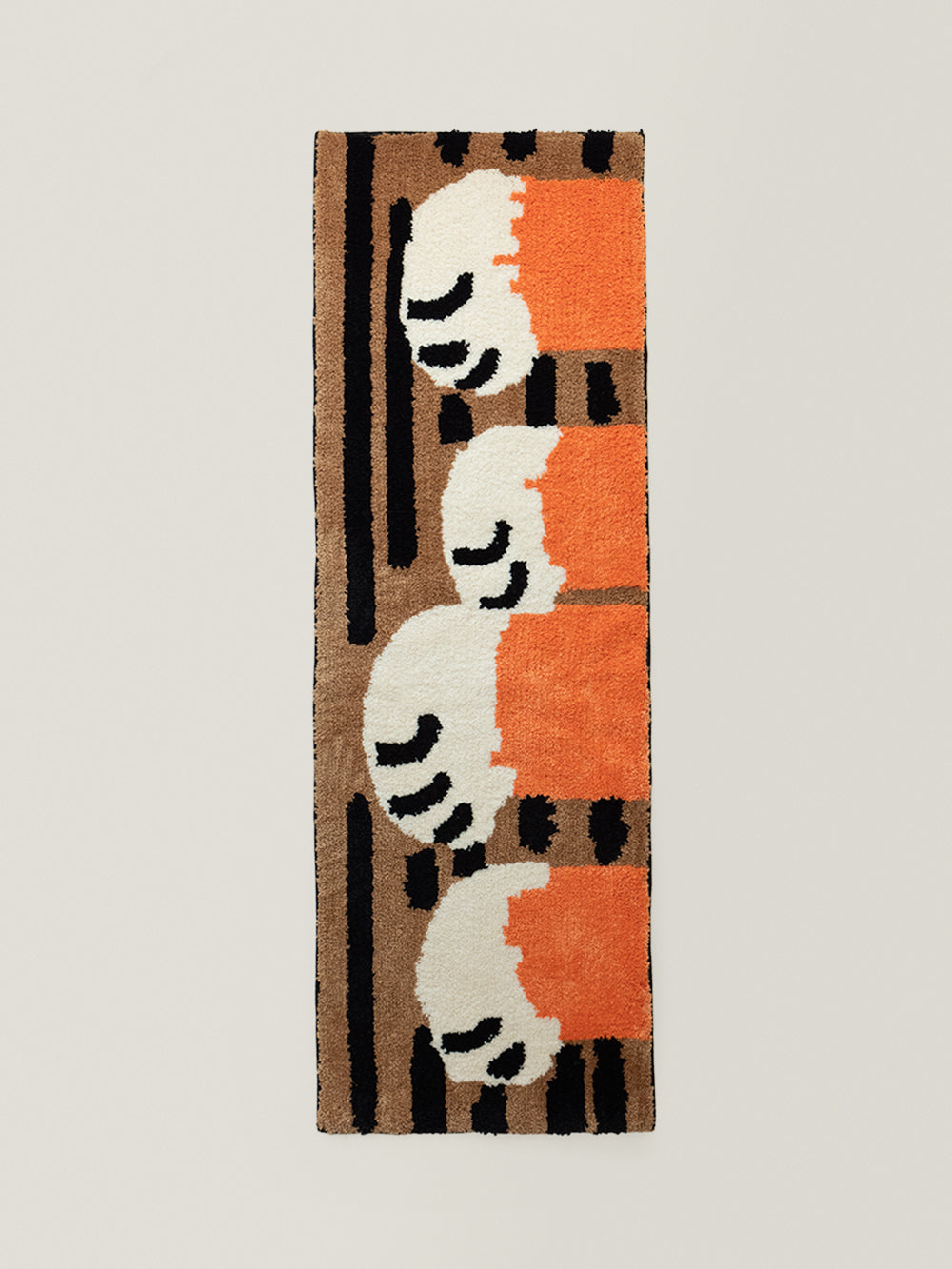 Animal Track Fox Paw Rug