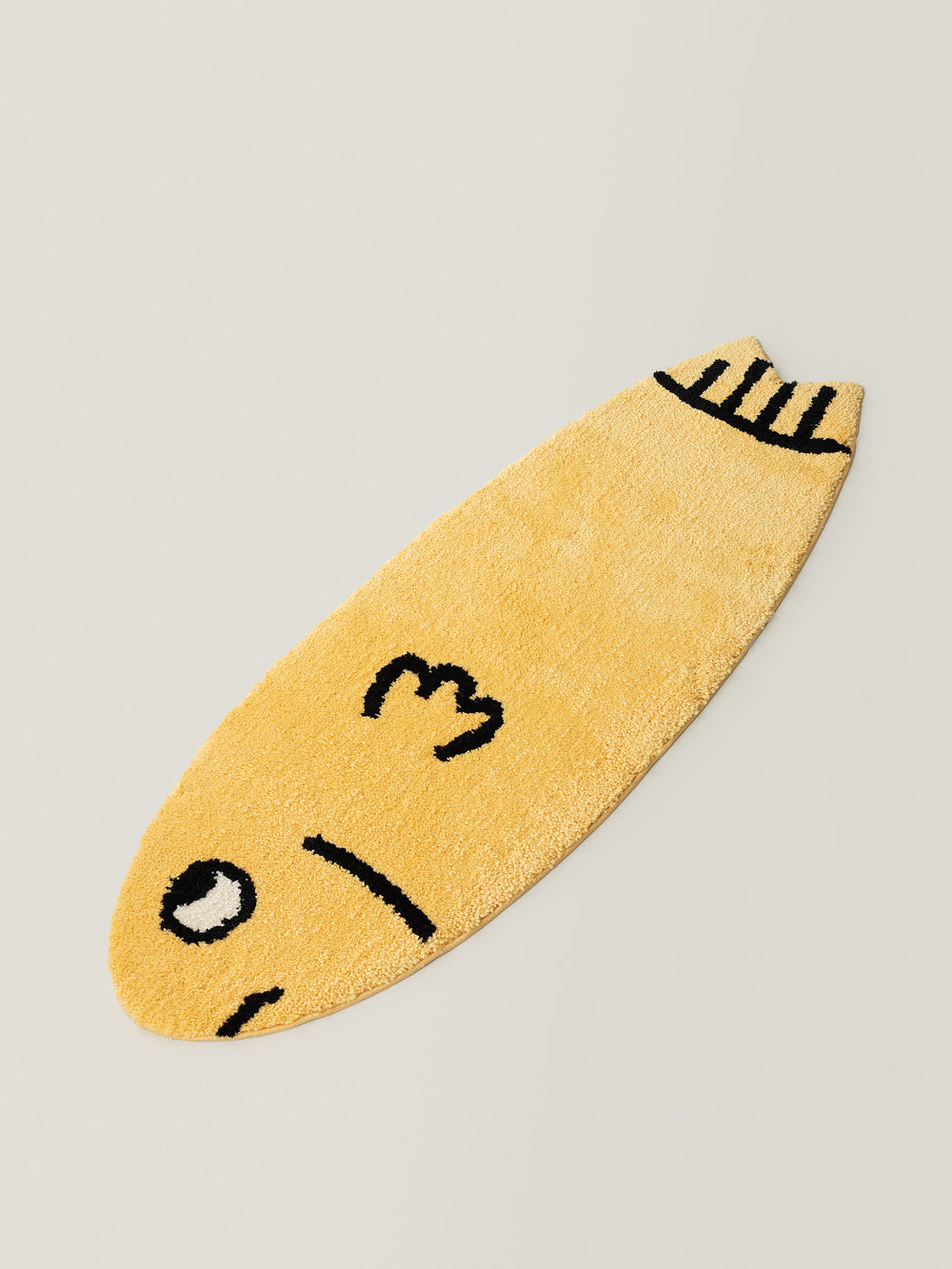 Lomi White-Eyed Fish Surfboard Rug
