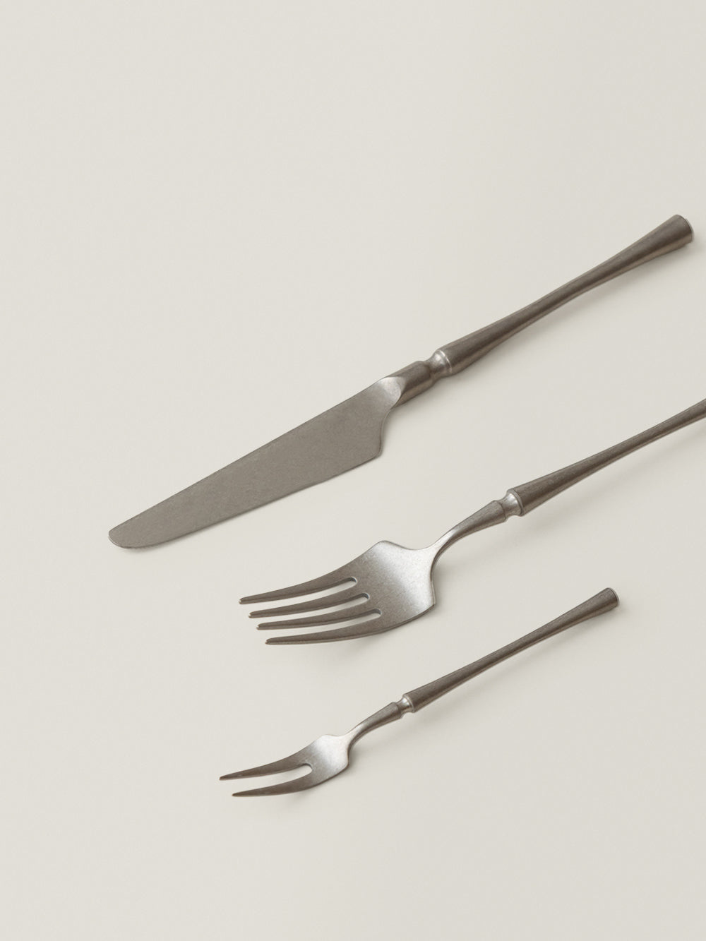 French stainless steel tableware series