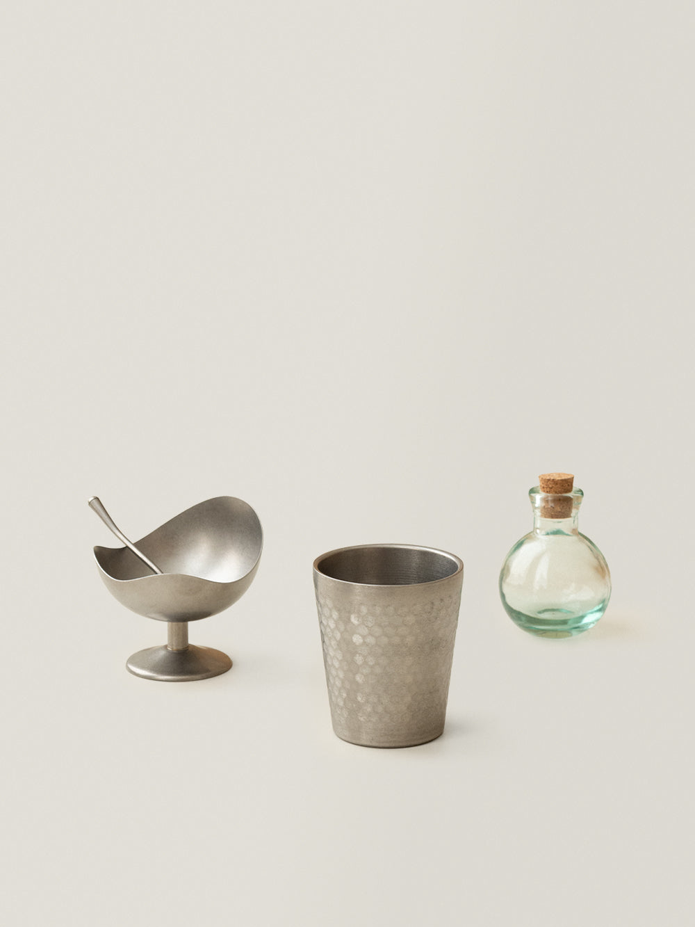 Hammer Honeycomb Texture Stainless Steel Cup