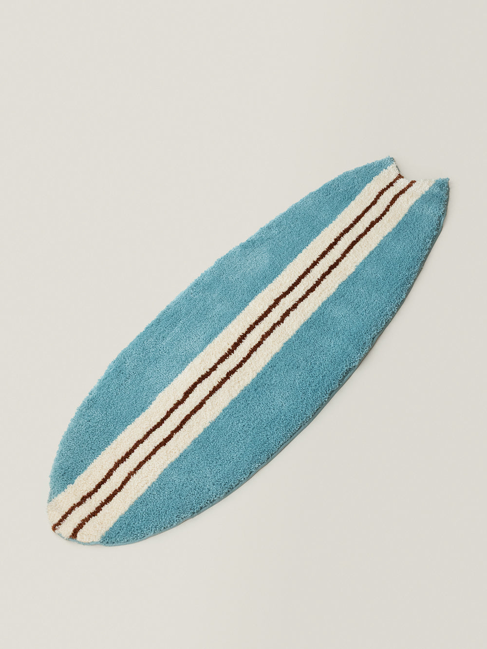 Voidline Narrow Stripe Surfboard Rug (Vintage Blue)