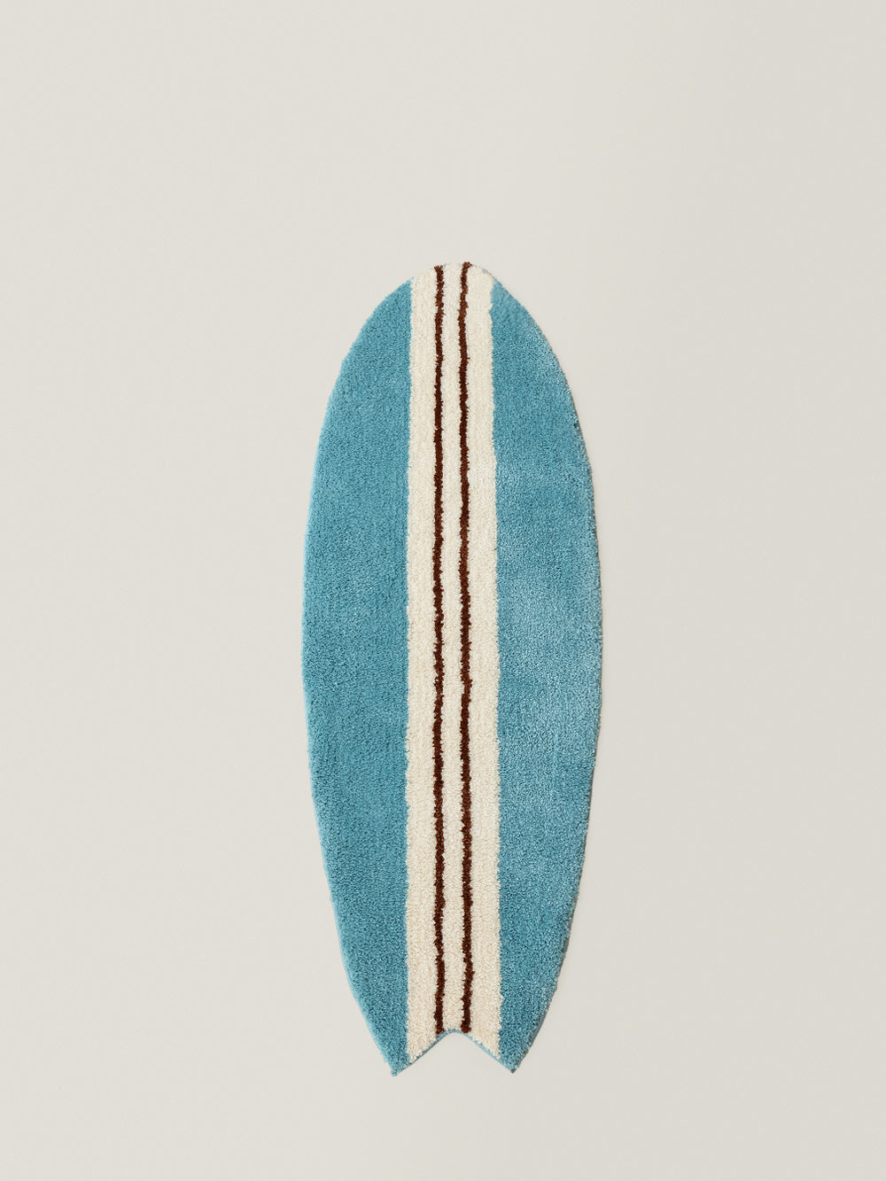 Voidline Narrow Stripe Surfboard Rug (Vintage Blue)