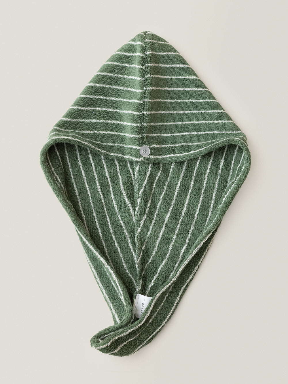 Stripe Quick-Dry Hair Cap