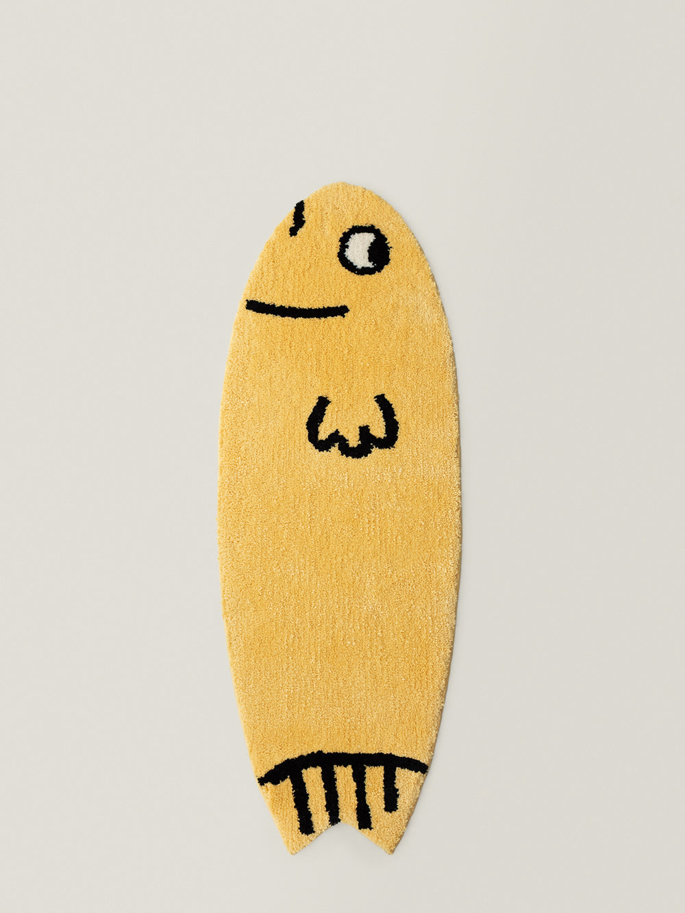 Lomi White-Eyed Fish Surfboard Rug